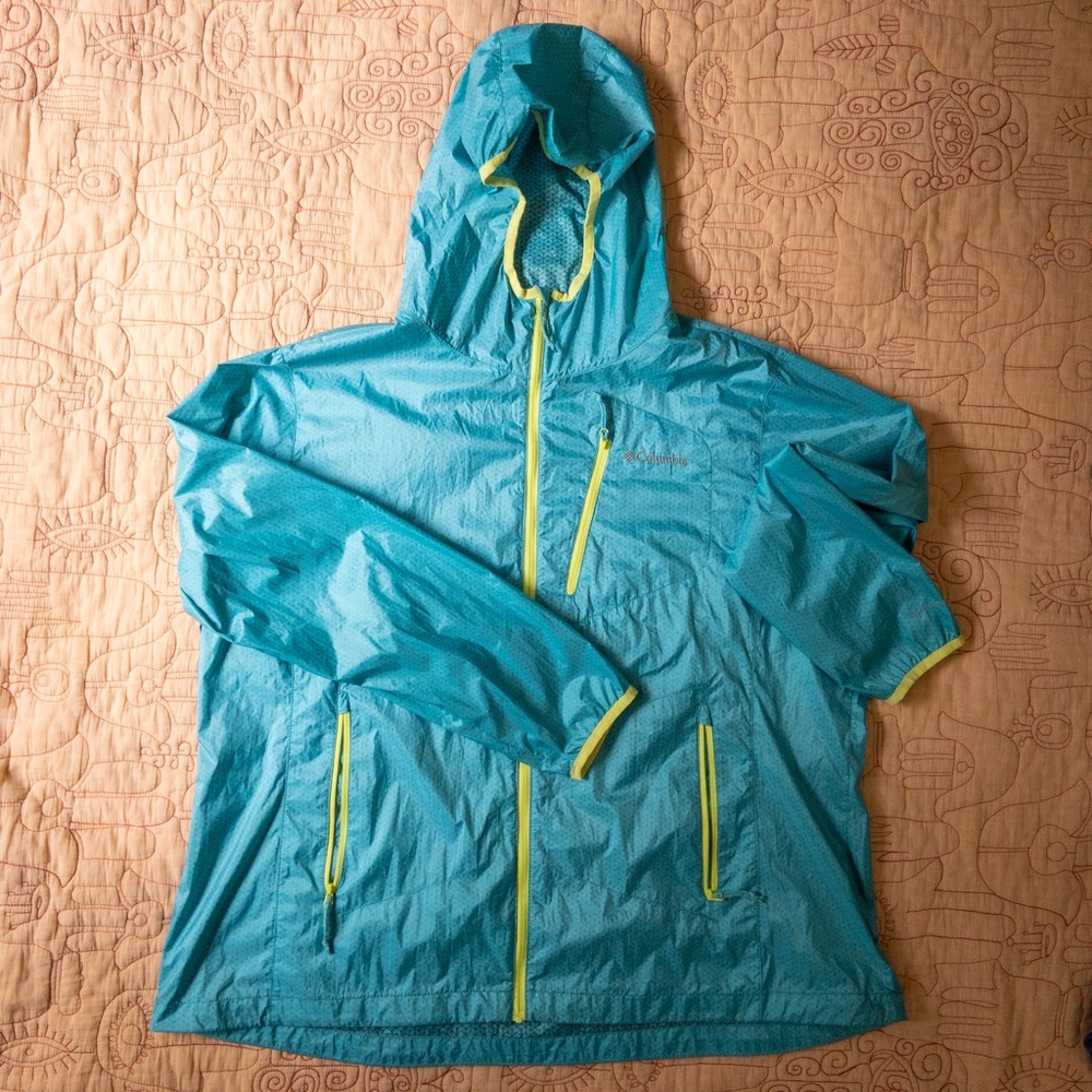 NWOT Columbia Trailer Drier Windbreaker